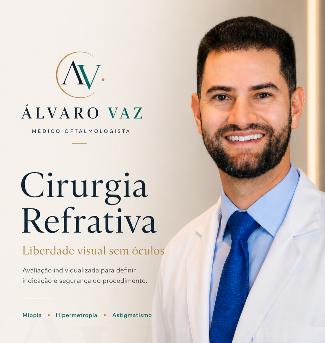 Dr. Álvaro Vaz, médico oftalmologista